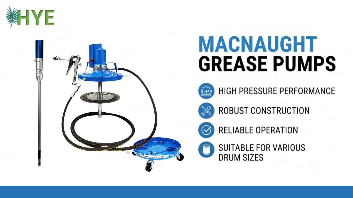 ỨNG DỤNG THỰC TẾ CỦA GREASE PUMP MACNAUGHT TRONG BẢO TRÌ CÔNG NGHIỆP