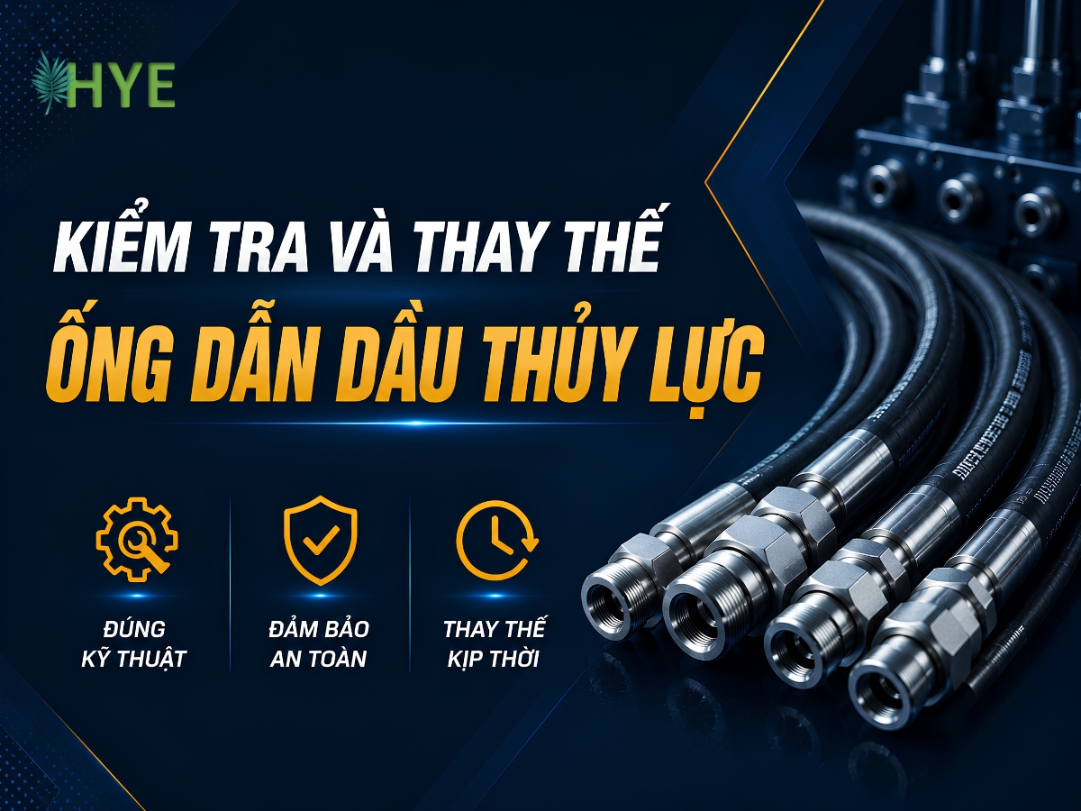 TIÊU CHUẨN KIỂM TRA VÀ THAY THẾ ỐNG DẪN DẦU THỦY LỰC ÁP LỰC CAO