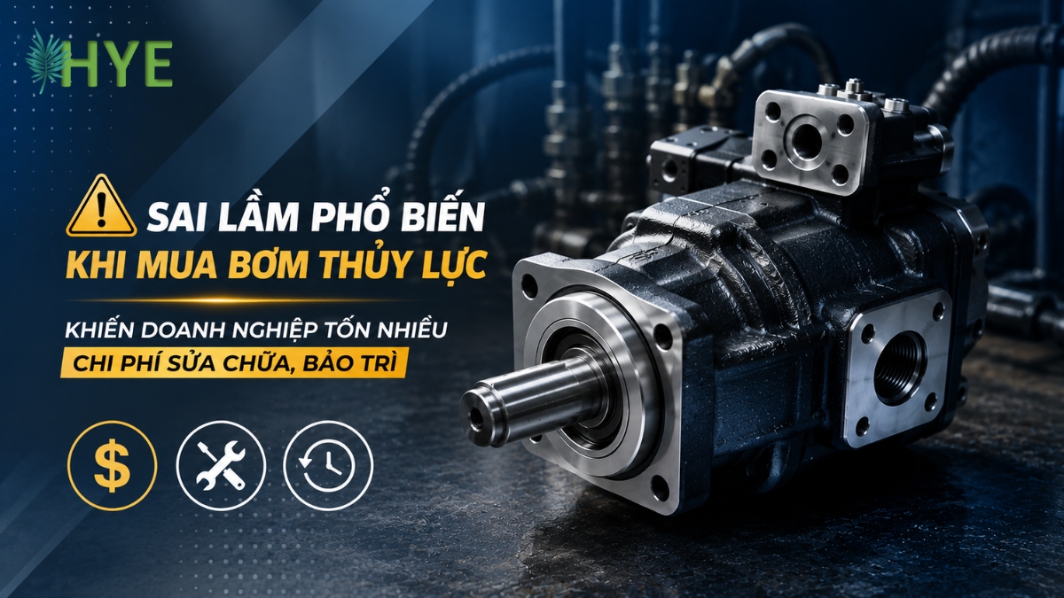 NHỮNG SAI LẦM PHỔ BIẾN KHI MUA BƠM THỦY LỰC KHIẾN DOANH NGHIỆP TỐN NHIỀU CHI PHÍ SỮA CHỬA, BẢO TRÌ
