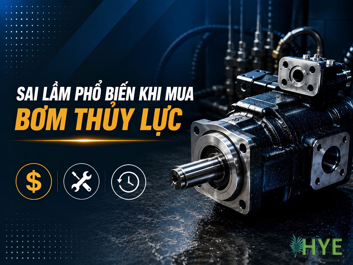 NHỮNG SAI LẦM PHỔ BIẾN KHI MUA BƠM THỦY LỰC KHIẾN DOANH NGHIỆP TỐN NHIỀU CHI PHÍ SỮA CHỬA, BẢO TRÌ