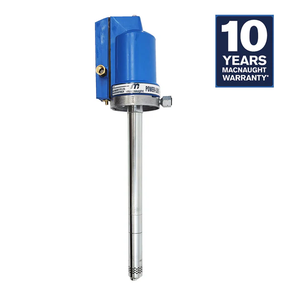 Macnaught Air Operated Bare Grease Pump for 35 lb./5 Gal. Containers