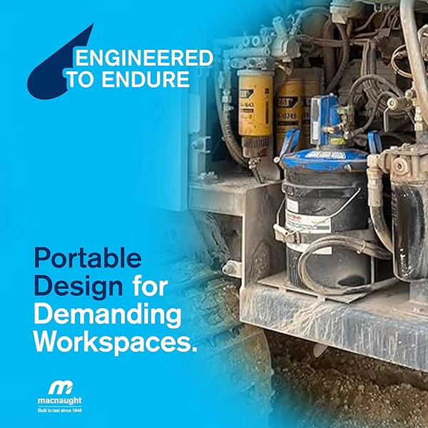 Macnaught Air Operated Grease Pump for 35 lb./5 Gal. Containers