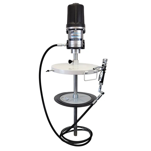 Macnaught Heavy Duty M3 50:1 Grease Pump for 16 Gallon Drums - 4 PPM Grease Delivery