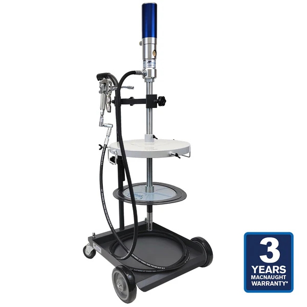 Macnaught Portable Grease Dispensing Kit 50:1 for 16 Gallon Drums - 1.76 PPM Grease Delivery