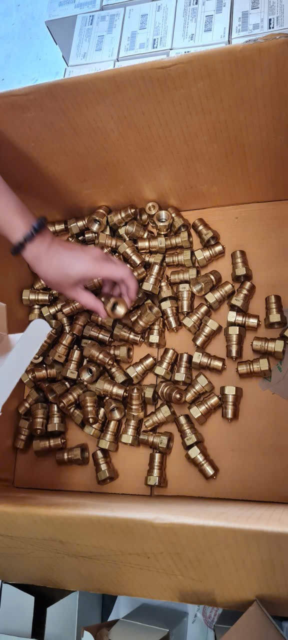 Nipples - Brass, Steel, 303 Stainless - Female Thread