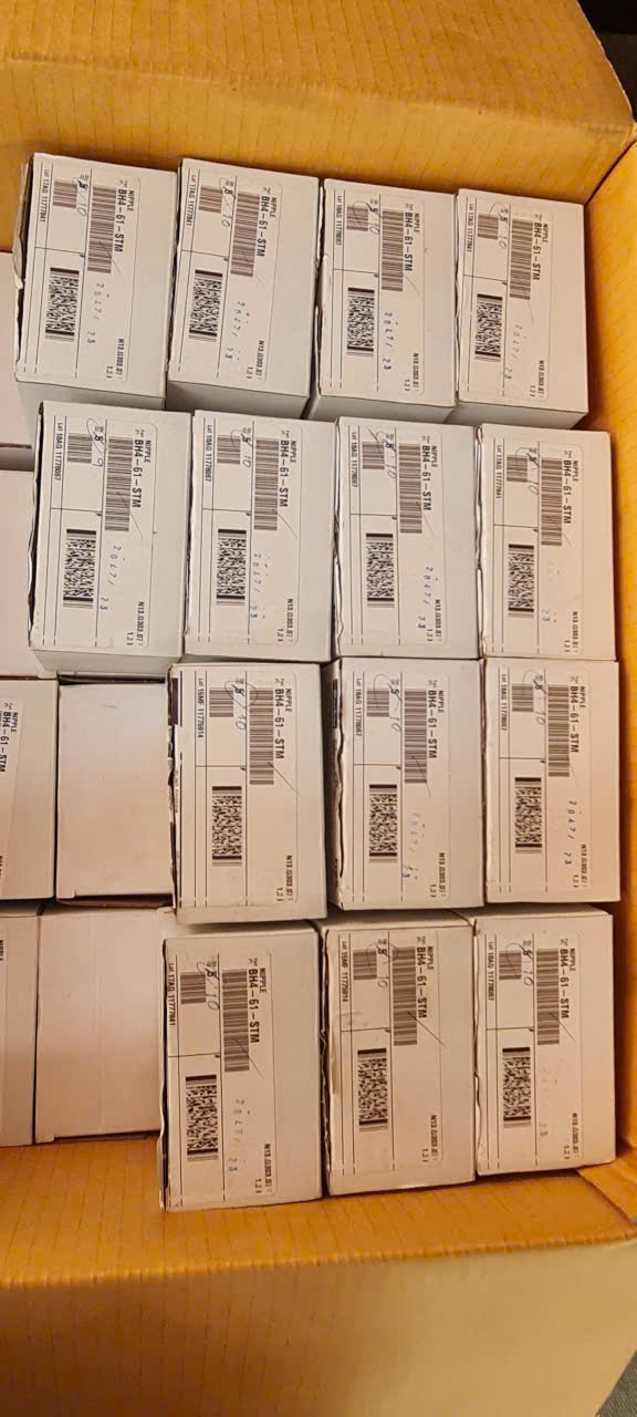 Nipples - Brass, Steel, 303 Stainless - Female Thread